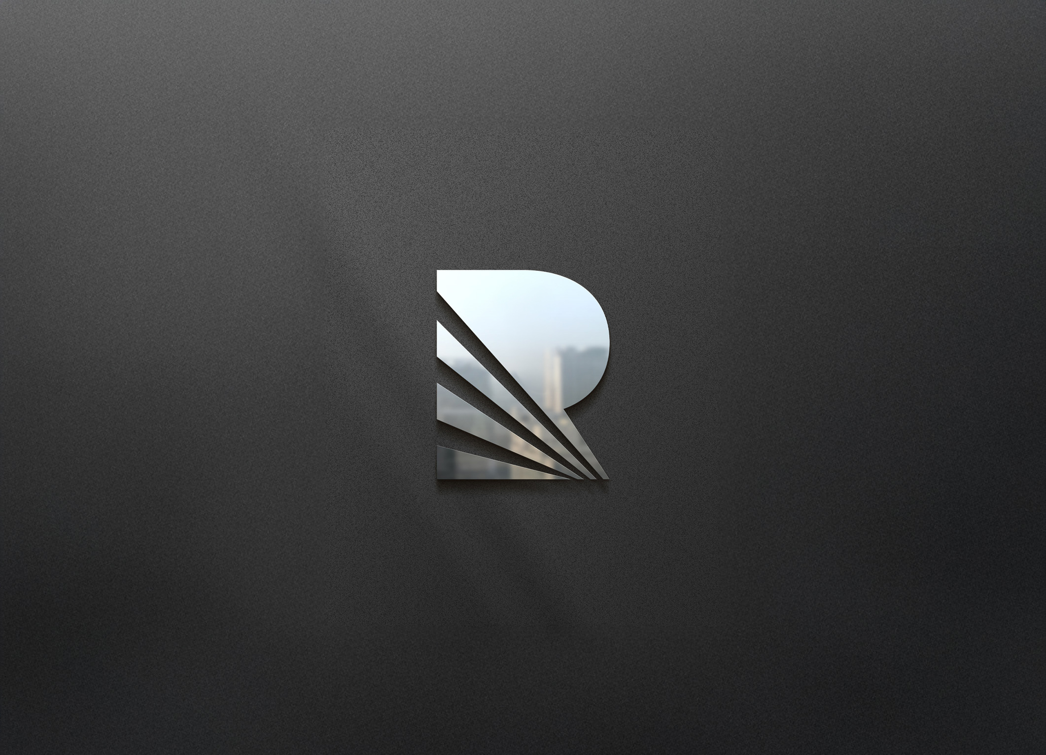Brand identity and corporate visual identity design mockup developed for Real One.